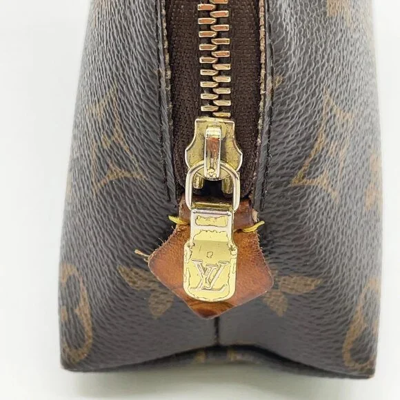 Authentic Louis Vuitton Monogram Pochette Cosmetic PM Pouch 96-122725 - Picture 6 of 16
